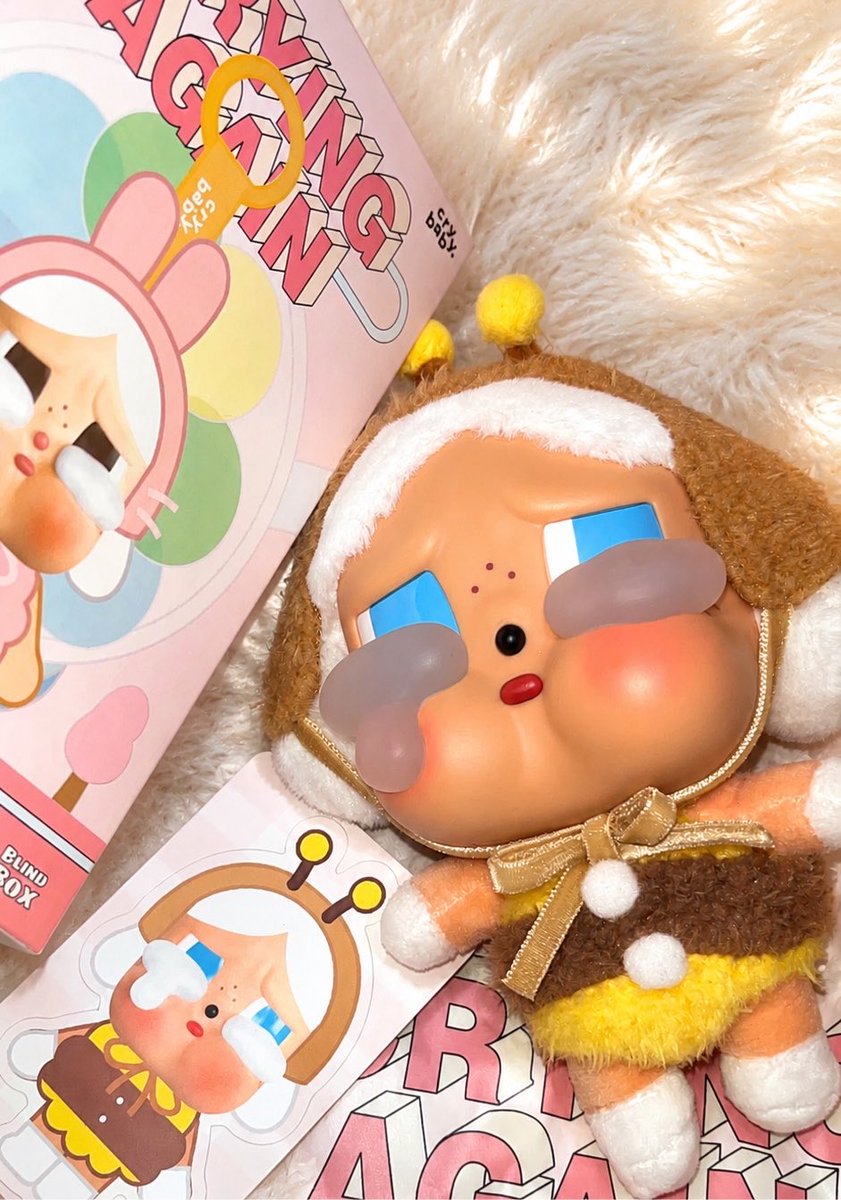 twingkyppl2's tweet photo. WTS // WANT TO SELL UNSEALED BOX 
Crybaby crying again bee baru bgt dibuka, ori popmart masih ada struknya - 310k bisa negoo
#crybaby #popmart  #wts #crybabycrayingagain https://t.co/JF1raPbM2Z