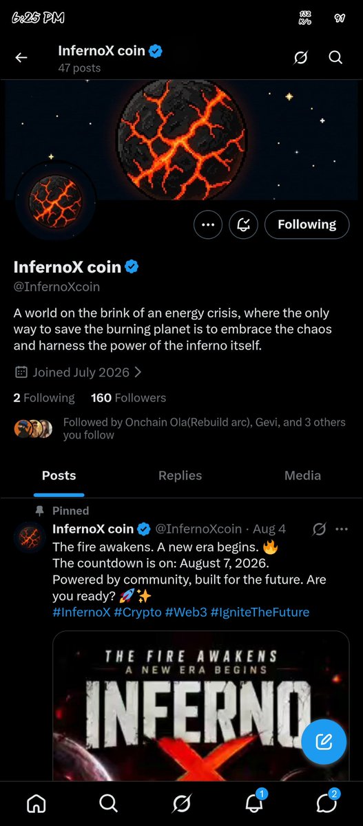yung__fX's tweet photo. @Gheefted_01 @InfernoXcoin definitely there 
done, thanks bro 

0x6e40E4CE508586Bf30668546948E5B2B65a6e015 https://t.co/iyq0iC9QYB