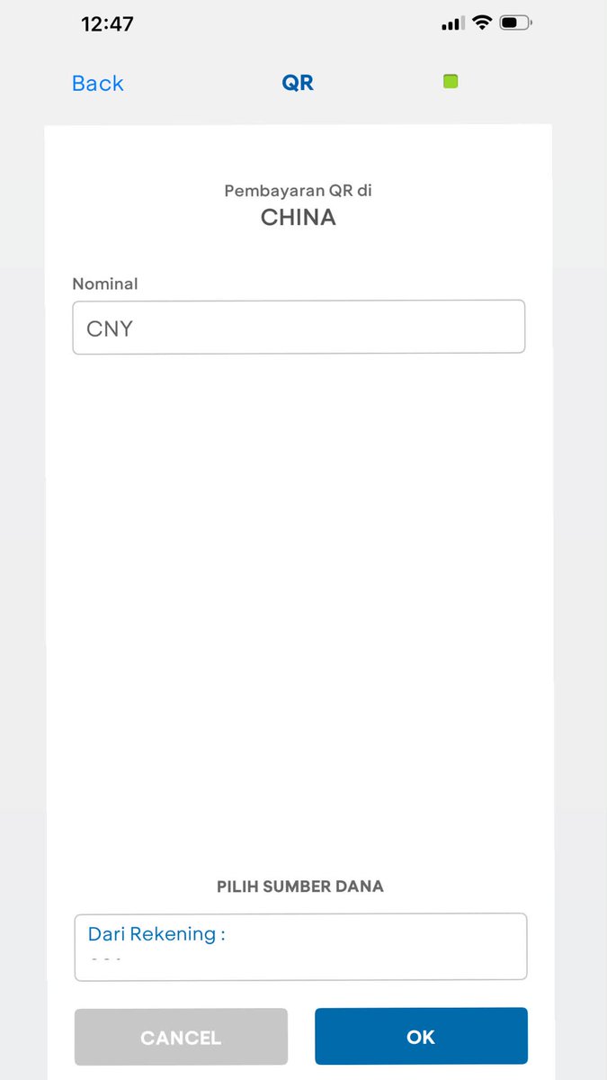 LoopPikiran's tweet photo. SUMPAH TAKUT BGT HAMPIR KENA SCAM😭😭 BCA LAGI GAK AMAN GUYSS. Kejadiannya baru banget. Aku tuh lg beli os oyen terus mau bayar pake qris. Aku buka aplikasi bca mobile terus klik icon qris. Lah blm ku scan barcodenya abang es oyen, tiba2 langsung kayak di gambar 1. Aku klik back. Aku klik icon qris lagi, masih sama. Sampe bbrp kali masih gitu.. akhirnya aku bayar qris pake shopeepay. Sekitar 5 menit kemudian, aku coba lg udah normal (gambar 2). Asli masih gemeteran😭😭😭

cc laniakeke