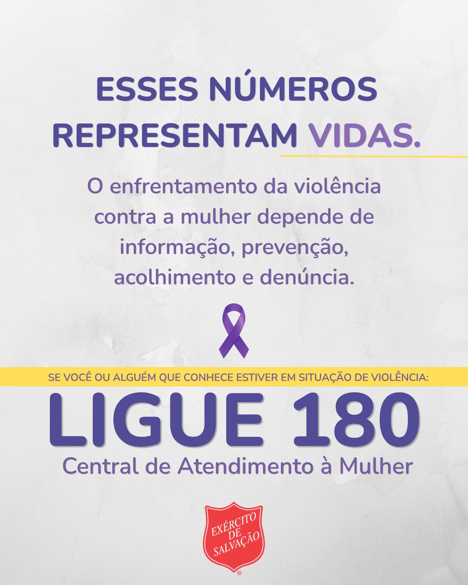 ExercitoSalvaBr's tweet photo. Todos nós podemos fazer algo.

Se houver risco ou violência, a denúncia é um passo essencial de proteção. https://t.co/U1fmyQTd9h