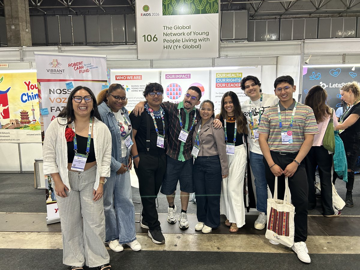 Yplus_Global's tweet photo. A moment to pause amidst a busy week at the @AIDS_conference 🇧🇷

Proud of our incredible team and grateful for the many partners, advocates and friends we had the chance to connect with throughout #AIDS2026. https://t.co/Nt1hY9fiSw