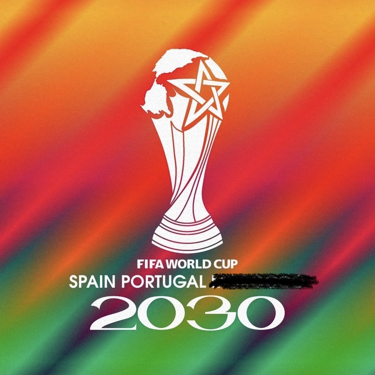 tiagoasimismo's tweet photo. Cada vez son más las voces en España y en Portugal que piden que Marruecos sea apartado del Mundial de 2030. Hasta ahora, quienes lo han solicitado son algunos partidos de izquierda de España y Portugal, pero yo también me sumo a esa petición. 

Mundial 2030 🇵🇹❤️🇪🇸 https://t.co/h6uLrwcuNf