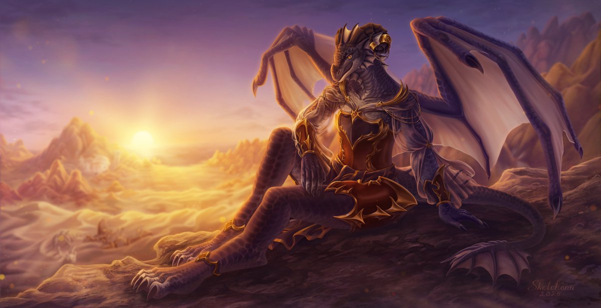 Sketchona's tweet photo. The deserted echo of time
My dracthyr priestess from World of Warcraft ✨
I've recently finished the piece from 2024 👀
#worldofwarcraft #warcraft #worldofwarcraftfanart #digitalart #oc #warcraftfanart https://t.co/C1lsHxcvuz