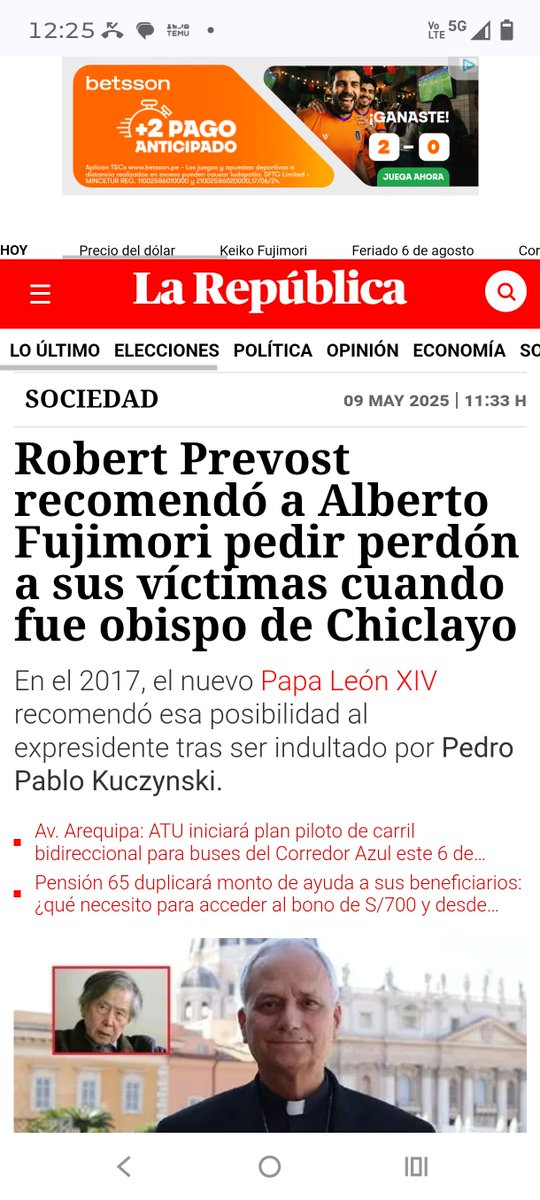 Jaime07460201's tweet photo. @KeikoFujimori El papa sabe bien que clase de persona son uds, y si viene, viene por la gente que en verdad lo quiere https://t.co/D1QVYA6k7t