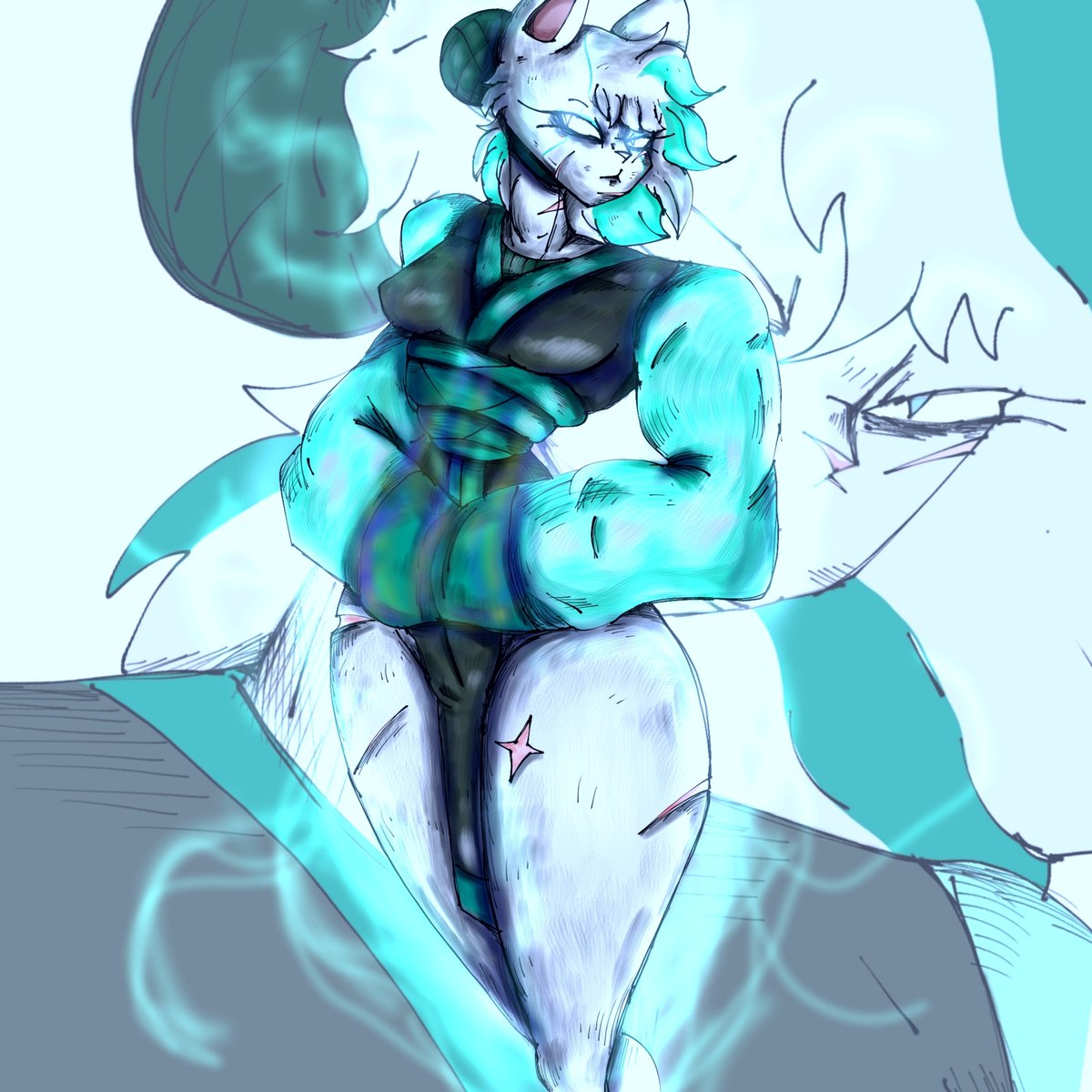 gio_desenha's tweet photo. Esmeralda a assassina das garras venenosas.
#artbr #drawingㅤㅤ  #artbrasil #artfurry
#ibispaitx https://t.co/8TWDeYglh6