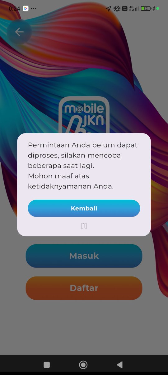 absurdrofiq's tweet photo. Kenapa saya tidak bisa log in? 
@BPJSKesehatanRI https://t.co/CSH97xZkrj