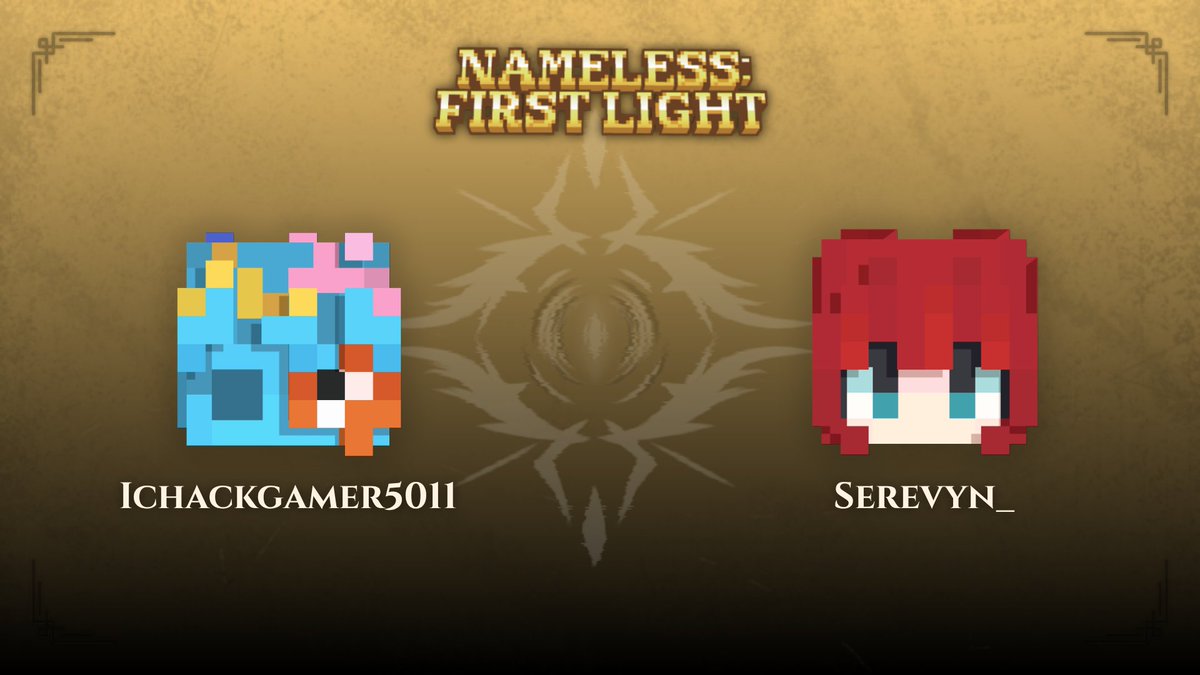 NamelessCmmty's tweet photo. ¡Cuadragesimoséptima tanda de participantes!     
N.º 90 @Ichackgamer5011
N.º 91 @Serrevyn_
¿Te interesa el proyecto? ¡Unete al Discord!  https://t.co/O5sBFmFnus https://t.co/4Xc05P0HPe