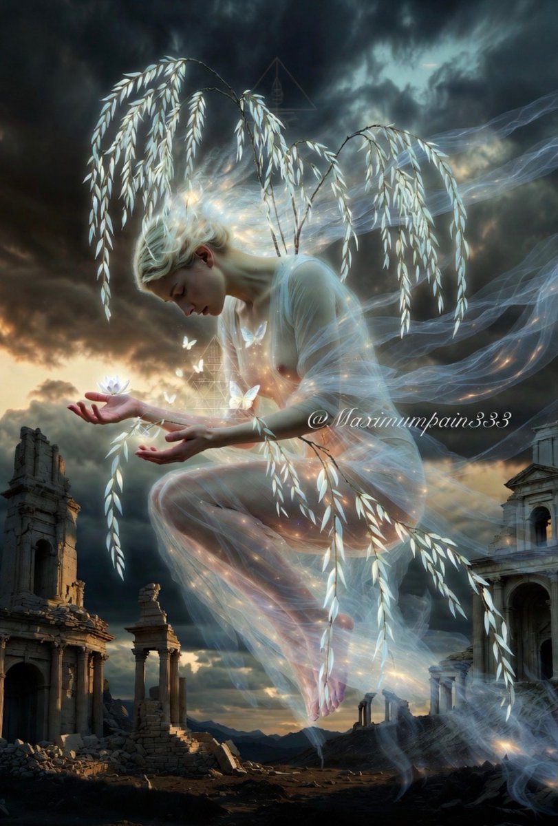 maximumpain333's tweet photo. THE SPIRITUAL STRENGTH OF SOFTNESS

In the quiet chambers of the soul, where thunder once sought to rule, a gentler force awakens. Softness is not the absence of power—it is its most ancient and refined form.

The willow yields to the storm and remains unbroken. The river, soft as silk, carves canyons through stone. The dewdrop, fragile and fleeting, holds the entire sky within its trembling body.

True strength does not announce itself with armor or clenched fists. It moves like moonlight through closed eyes, like breath through the lungs of the dying, like forgiveness through a heart that has every right to harden.
To be soft is to remain open when the world demands walls.
To be soft is to feel the full weight of existence and still choose tenderness.

To be soft is to know that the most unbreakable things are those that can bend without snapping—the heart that keeps loving after betrayal, the spirit that still sings after silence, the soul that continues to bloom in the dark.

In the mystical depths, softness is the alchemy of the divine: the velvet hand that shapes mountains, the quiet flame that outlasts the raging fire, the surrender that becomes the purest form of sovereignty.

Let the hard ones break against their own rigidity.
We who have learned the sacred art of yielding… we become the ocean itself.
Softness is not weakness.
Softness is the final victory of the spirit.

✨🙌🏽💫
