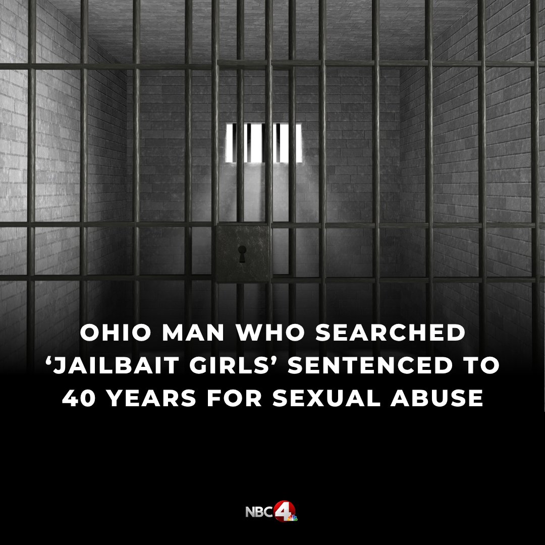 nbc4i's tweet photo. A Canton man who previously lived in Perry County will spend the next four decades in prison for sexually exploiting and abusing four central Ohio children. https://t.co/YSPBothhZ4 https://t.co/wOSbZwcylH