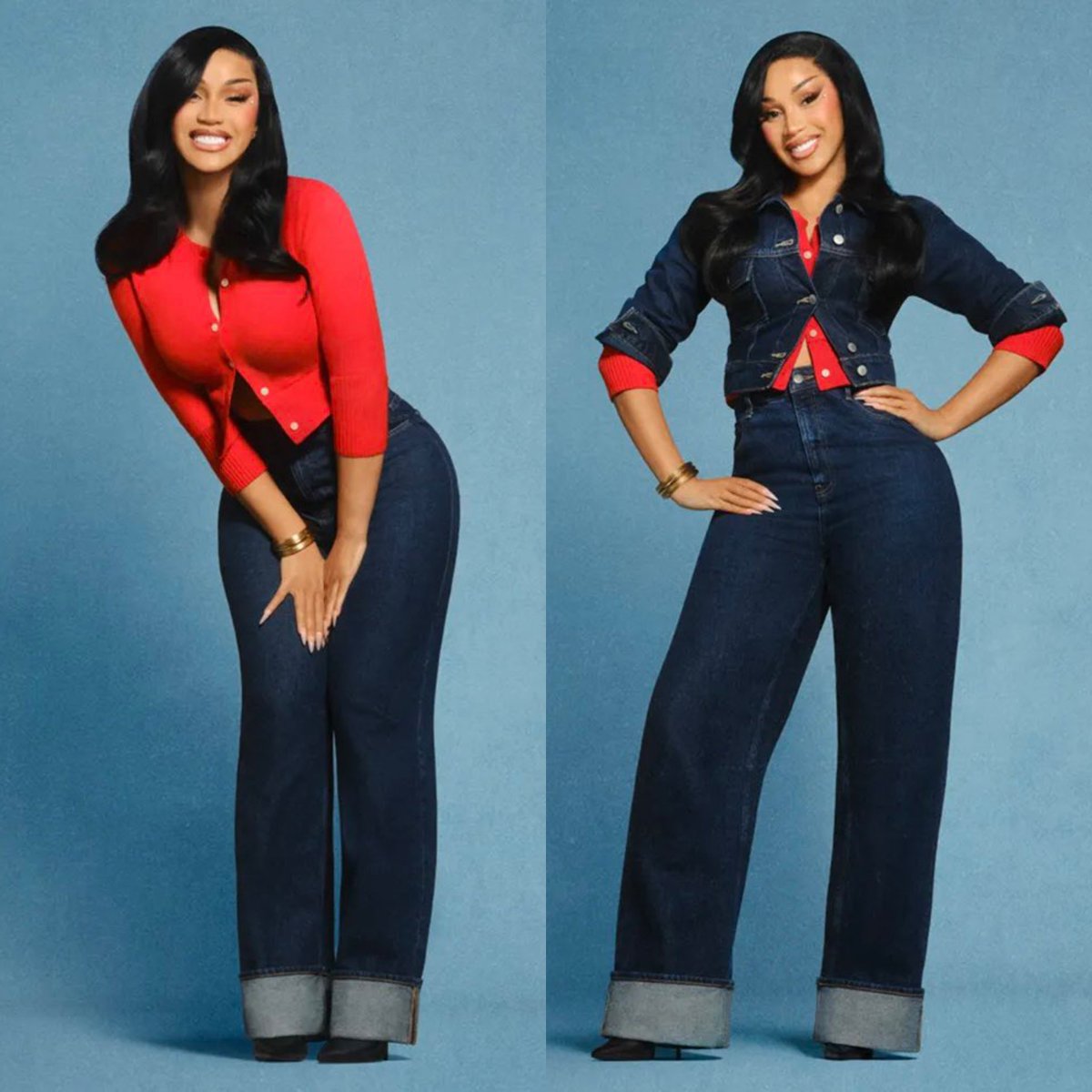 Starshine_bardi's tweet photo. There is something beautiful and fresh about Cardi wearing casual normal clothes. she's so cute.❤️ https://t.co/w4yVIepErk