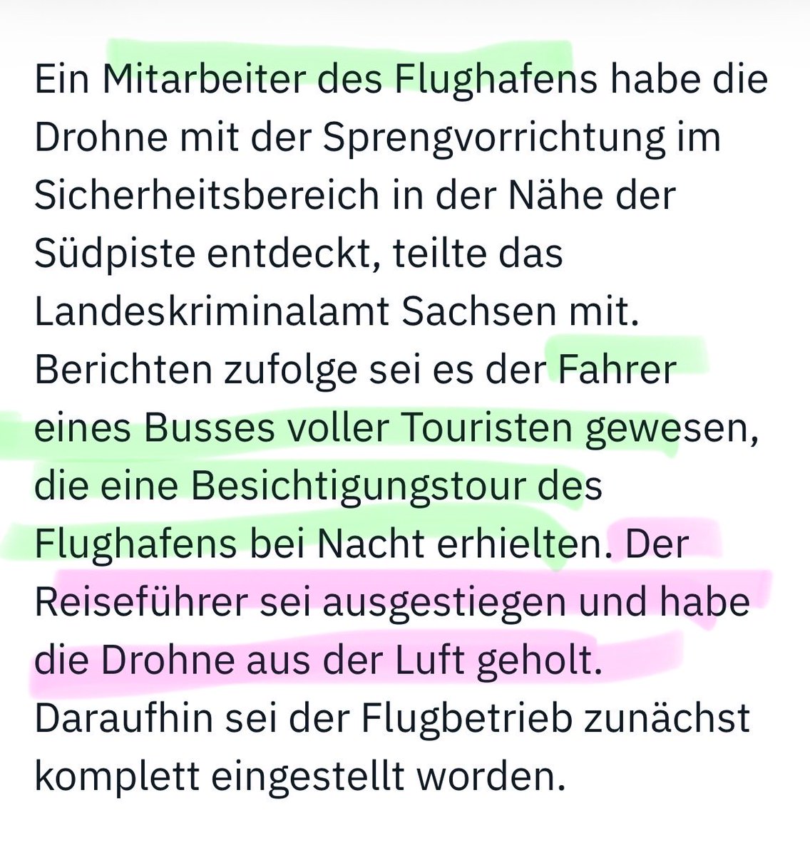 MGGA2021h's tweet photo. Kurioses Teil 2:

Wie holte der Busfahrer die Drohne vom Himmel?
A) Gedankenkraft
B) Handynetz
oder
C) Laserschwert https://t.co/0DXVQdQU7y