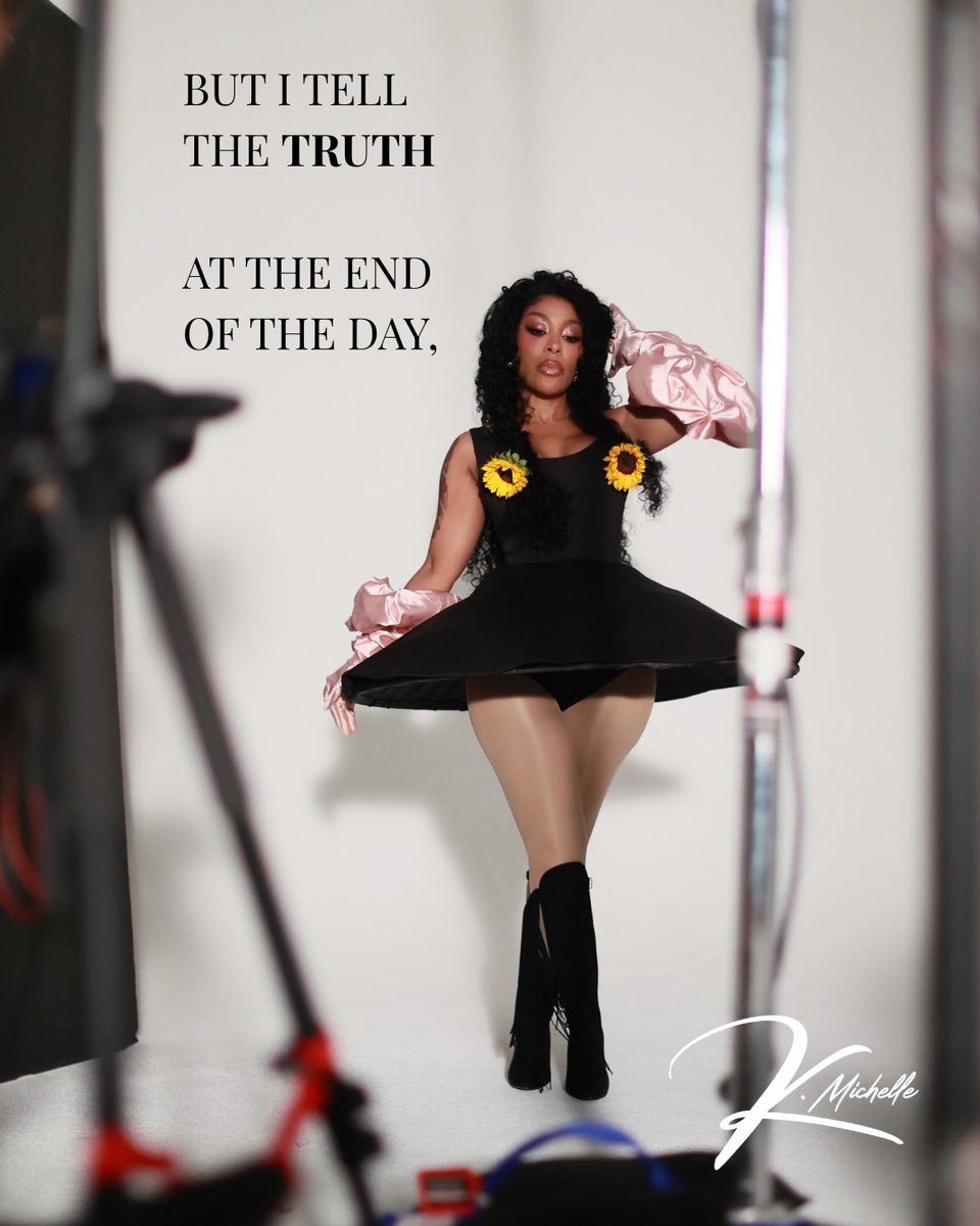 kmichelle's tweet photo. I tell the TRUTH at the end of any day. Hate it or love it🌻❤️ 
STREAM MY SINGLE “JESUS &amp;WHISKEY”  NOW (until you get ready for the album) and listen to some snippets on @Spotify https://t.co/yMggvF4s5U