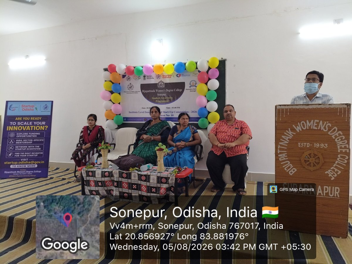 BPWDC1993's tweet photo. #Start Up Innovation Programme 2026#

#bpwdcsonepur #education #startup #innovation 
#highereducation #collegelife #college #students #highlightseveryone #MoCollegeAbhijan #highlight https://t.co/FAM76vlwqG