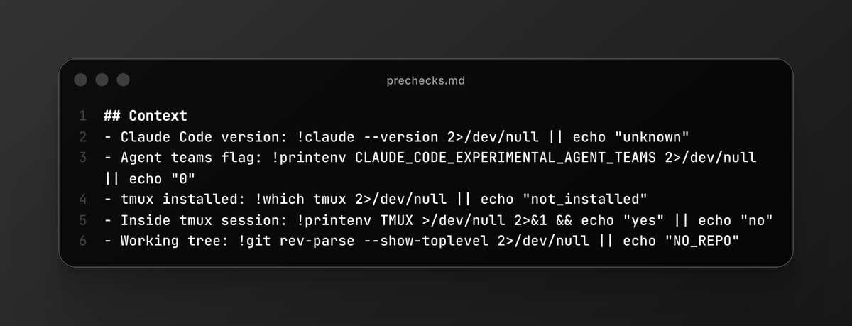 sam_oszn's tweet photo. @mattpocockuk I've got a personal /team-orchestrate skill that spawns a set of agents using Claude agent teams. It also runs prechecks first.

Lately I've also been using @orca_build with its /orchestration skill. Really liking it, and it's where I get to run Codex and Claude together. https://t.co/FtR0PkP3HQ