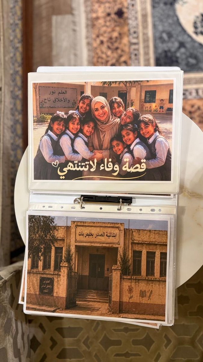 umsaad51's tweet photo. https://t.co/0nlve13qmw…
رد صاحبة دفتر القواعد
عاجزة عن شكرك 😭
لم يكن الوفاء مني فقط بل منكِ  أيضا فقد احتفظتي بالدفتر وتواصلتي معي وكتبتي مقال فهذا أعظم موقف للوفاء 
لا أعلم ماذا اقول وماأكتب 
سعادتي بهذا الوفاء لاتختلف عن سعادتك 
اسأل الله العظيم لكِ معلمتي سعادة لاتنتهي 🤍🤍 https://t.co/ZjW8SZ8Bnr