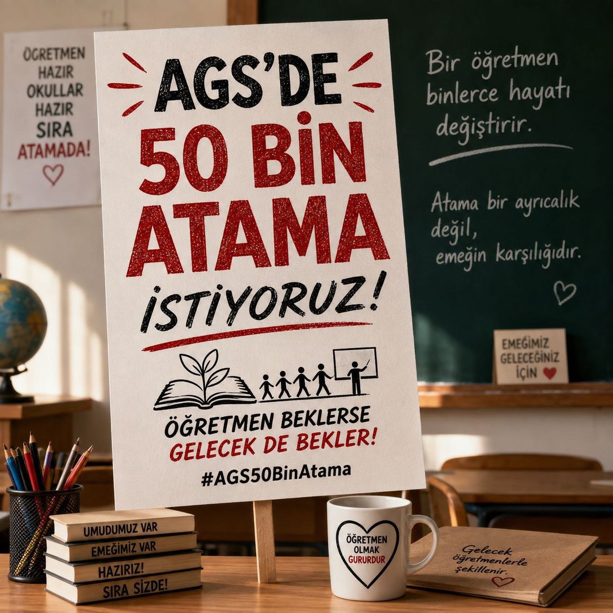 MuhammetYi97580's tweet photo. #MebAGS50Bin öğretmen beklerse gelecek bekler. https://t.co/GB6toS4j6O