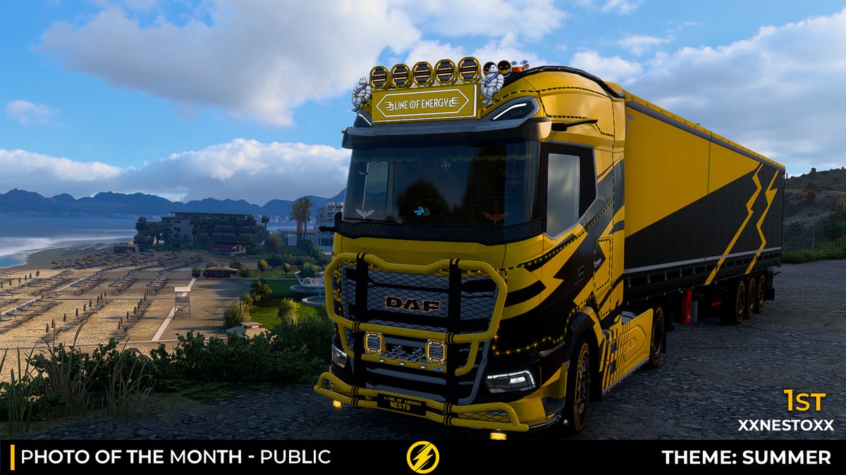 energyvtc's tweet photo. #PictureOfTheMonth | New Photo Contest is here! The current theme is: Bridges 🌉

Check out the last POTM winners below! They absolutely smashed the theme! 🔥

We are looking forward for your submissions! Good luck! ☘️

#SCS #SCSSoftware #TruckersMP #BestCommunityEver #ETS2 #ATS https://t.co/Nr4s1gwDMX