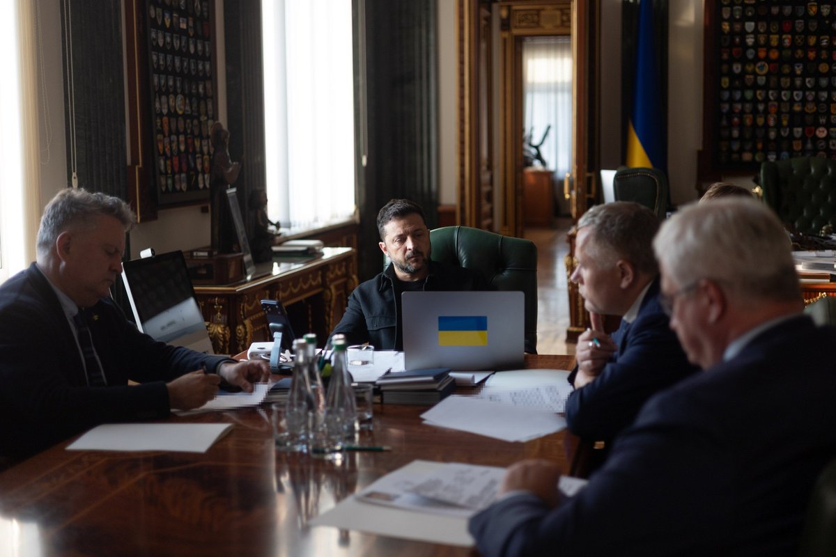 ZelenskyyUa's tweet photo. I discussed with Alex Stubb @alexstubb how Finland can help us defend against Russian ballistic missile attacks. We understand how many missiles for air defense systems are available worldwide. And they are needed in Ukraine every day – every day, we have to defend ourselves against these Russian strikes. If each of our partner countries helps us now, it will save many lives. I thank Alex for his immediate response and readiness to support us.

Of course, we also discussed diplomacy – everything that can force Russia toward peace. When Putin can no longer kill people, he will be forced to seek a way out of this war. Only sufficient support for Ukraine and pressure on Russia can bring about peace.