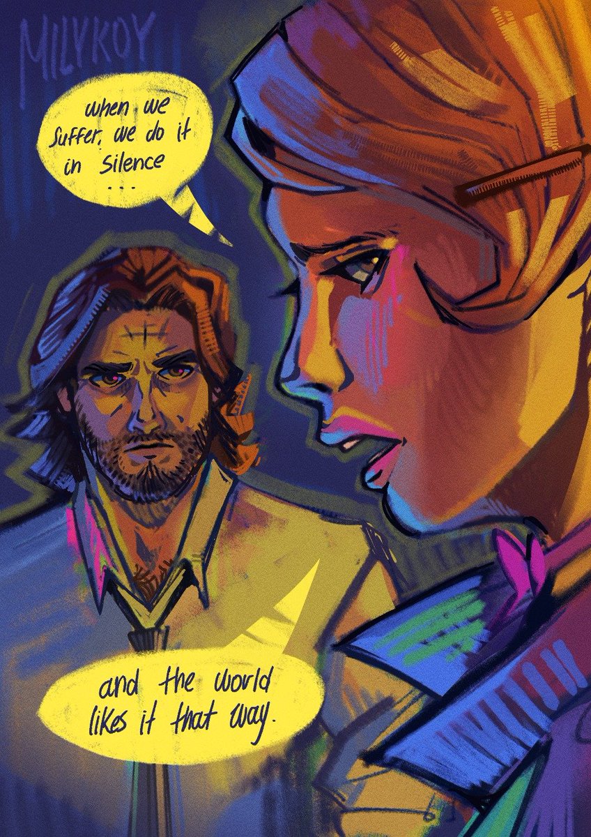 milykoy's tweet photo. Been a fan of The Wolf Among Us for AGES I need that remake for yesterday maaan 🗣️ https://t.co/U95pxKtIFA