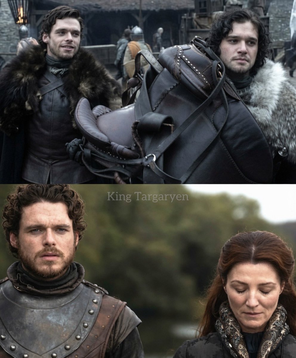 KingTargaryenn's tweet photo. El brillante diálogo en el que Robb defendió a Jon frente a su madre:

CATELYN: Debes nombrar a otro heredero hasta el momento en que Jeyne te dé un hijo. Tu señor padre no tenía hermanos, pero su padre tenía una hermana que contrajo matrimonio con uno de los hijos menores de Lord Raymar Royce. Tuvieron tres hijas, y las tres se casaron con señores menores del Valle. Una con un Waynwood y otra con un Corbray, de ésos estoy segura.

ROBB: Madre. —El tono de Robb era brusco. Te olvidas de una cosa. Mi padre tuvo cuatro hijos.

CATELYN: Un Nieve no es un Stark. —Catelyn no lo había olvidado; no lo había querido ver, pero allí estaba. 

ROBB: Jon es más Stark que cualquier señor menor del Valle que jamás ha visto Invernalia. 

CATELYN: Jon es un hermano de la Guardia de la Noche, ha jurado no tomar esposa y no poseer tierras. Los que visten el negro hacen votos de por vida. 

ROBB: Igual que los caballeros de la Guardia Real. Eso no impidió que los Lannister les quitaran las capas blancas a Ser Barristan y a Ser Boros cuando ya no les eran útiles. Si envío a la guardia un centenar de hombres que ocupen el lugar de Jon, seguro que se les ocurrirá alguna manera de liberarlo de su juramento.

CATELYN: Los bastardos no pueden heredar. 

ROBB: No a menos que un decreto real los legitime. Sobre eso hay más precedentes que sobre liberar de sus votos a un hermano juramentado. 

CATELYN: Si se casa y tiene hijos, los que tengas tú con Jeyne jamás estarán a salvo. 

ROBB: Jon jamás haría daño a un hijo mío. 

CATELYN: ¿Igual que Theon Greyjoy no haría daño a Bran ni a Rickon? 

ROBB: Eso ha sido tan cruel como injusto. Jon no es Theon.

CATELYN: No puedo —dijo—. En todo lo demás estoy contigo, Robb. En todo. Pero en esto no, es una locura. No me pidas mi aprobación.

ROBB: No tengo por qué. Soy el rey.

En mi opinión, este es uno de mis diálogos favoritos de los libros porque muestra perfectamente el conflicto entre el deber y la familia. Robb no ve a Jon como un bastardo, sino como su hermano, y su decisión nace de la confianza y el amor que siempre le tuvo.