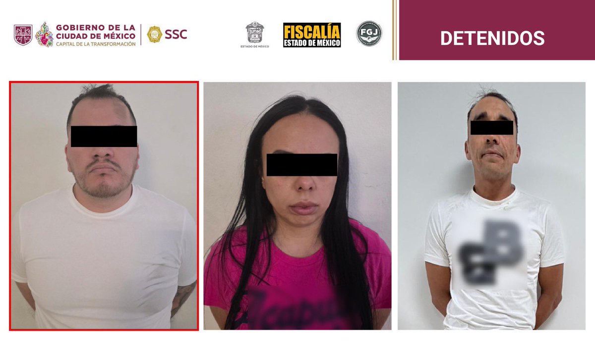 PabloVazC's tweet photo. Resultado de los trabajos de investigación y coordinación interinstitucional, elementos de la #SSC, en conjunto con la @FiscaliaEdomex, cumplimentaron una orden de cateo en #Nezahualcóyotl, donde detuvieron a Giovanni “N”, alias “Chícharo”, identificado como presunto líder de una célula delictiva vinculada con la Unión Tepito.

Durante el operativo fueron aseguradas 554 dosis de cocaína, 64 dosis de marihuana, un arma de fuego, siete cartuchos útiles, dos equipos telefónicos y dos vehículos, los cuales quedaron a disposición de la autoridad ministerial correspondiente.

A esta acción se suma la detención, en la alcaldía Cuauhtémoc, de Cristian “N”, alias “El Wero del Palacio”, presunto integrante del grupo delictivo denominado AntiUnión Tepito.

Seguiremos trabajando de manera coordinada con las diferentes instancias de seguridad y a nivel Metropolitano para combatir a los grupos delictivos, erradicar los delitos de alto impacto y garantizar la tranquilidad de las y los habitantes de la Ciudad de México.