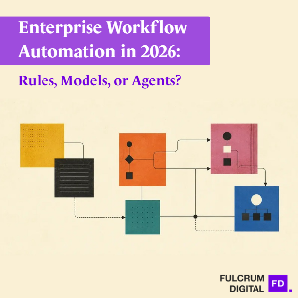 fulcrum_digital's tweet photo. Most enterprise AI automation fails before it scales.

Not because of the model. Because teams use the wrong type of automation for the job.

Rules ≠ AI-assisted ≠ Agentic.

Know the difference before you build your next workflow: https://t.co/Us8QyJIBpc https://t.co/0mhqVoqOXH