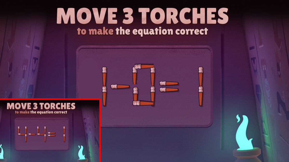 El_amo_DW's tweet photo. @BrawlStars Answer: 1-0=1 
#EscapePyramidQuest #BrawlStars https://t.co/iyC4F09XFI
