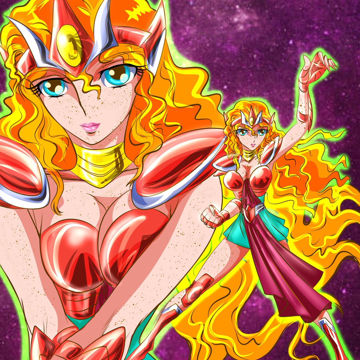 LaLodel82's tweet photo. #Garabato de #Thais de #Sextante #OC de @GalateaNegro...
#聖闘士星矢 #fanart https://t.co/xEwU75dDuS