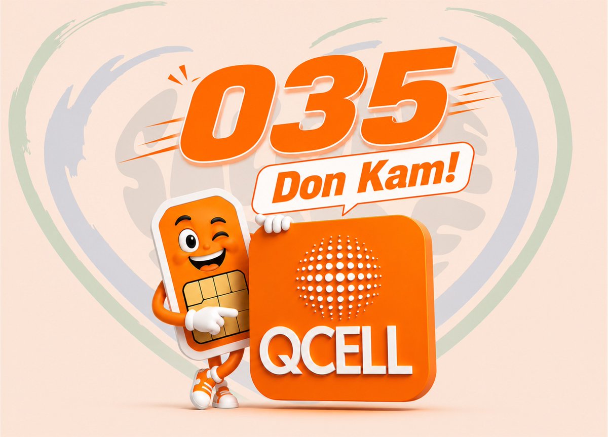 QcellSL's tweet photo. A brand-new code is here to give you more ways to stay connected.
Say hello to 035 — your new QCell number! 🥳
035 don kam🥳🙌🏾🥳
#QCellSL #SalonePride #035DonKam #SalonePride #NewEnergy
Follow the QCell Salone 🇸🇱 Pride channel on WhatsApp: https://t.co/Yl85nKrSH1 https://t.co/XJUA5U0UUs