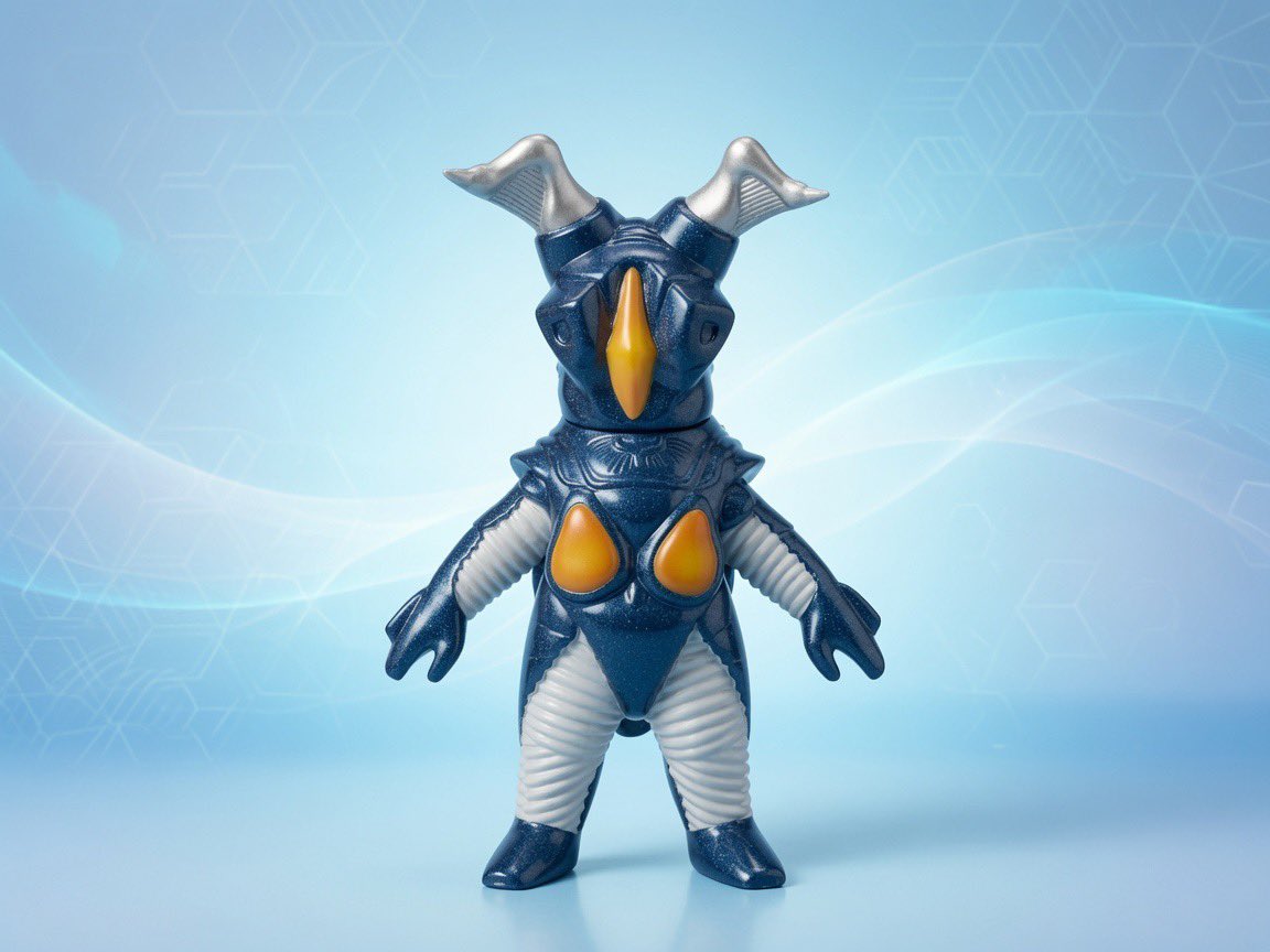 chuhoward114's tweet photo. 💙🧡
✴️ Blueberry Zetton 🫐
.
#ultraman #zetton #ゼットン #sofubi #sofvi https://t.co/AwNsKIwT9A