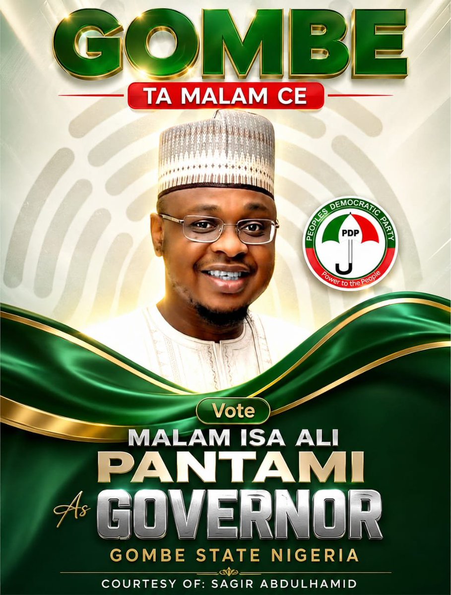 Comr_Zamerh's tweet photo. Gombe Ta Malam Ce 
In Sha Allahu https://t.co/cBy0z1PThn