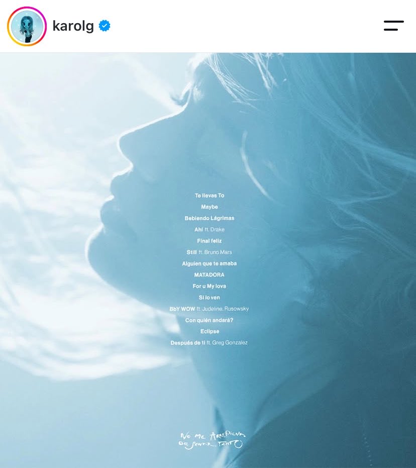 BM_Argentina's tweet photo. Tendremos a Brunito cantando en español de nuevo? 🩵
Still - @karolg ft. @BrunoMars va a estar disponible junto con su nuevo álbum “No me arrepiento de sentir tanto” el 7 de agosto 🩵
Pre-save acá: https://t.co/WzoiTWaji1
#Still #KarolG #BrunoMars https://t.co/y5JGVva5xQ