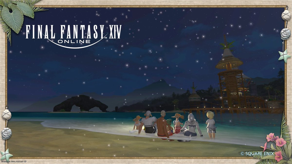 yucha777's tweet photo. クレセントアイルの息抜きに夏を満喫してみた🌴🌺✨

 #FF14 https://t.co/Qqc6MDa963