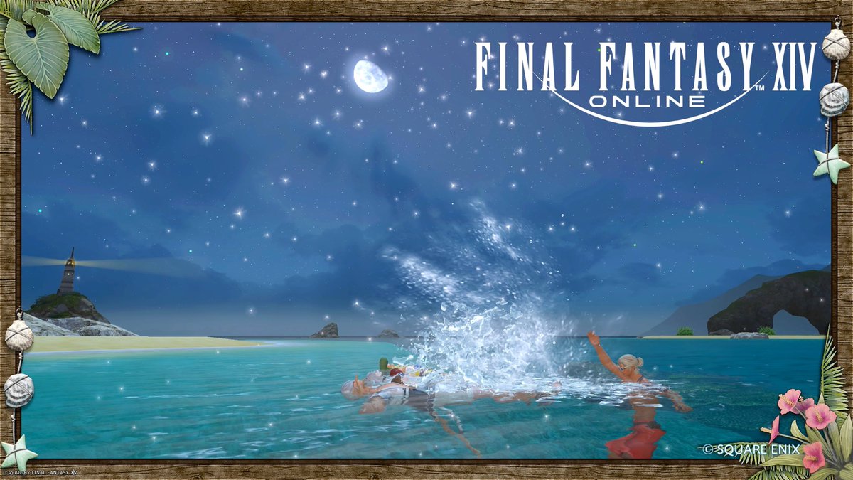 yucha777's tweet photo. クレセントアイルの息抜きに夏を満喫してみた🌴🌺✨

 #FF14 https://t.co/Qqc6MDa963