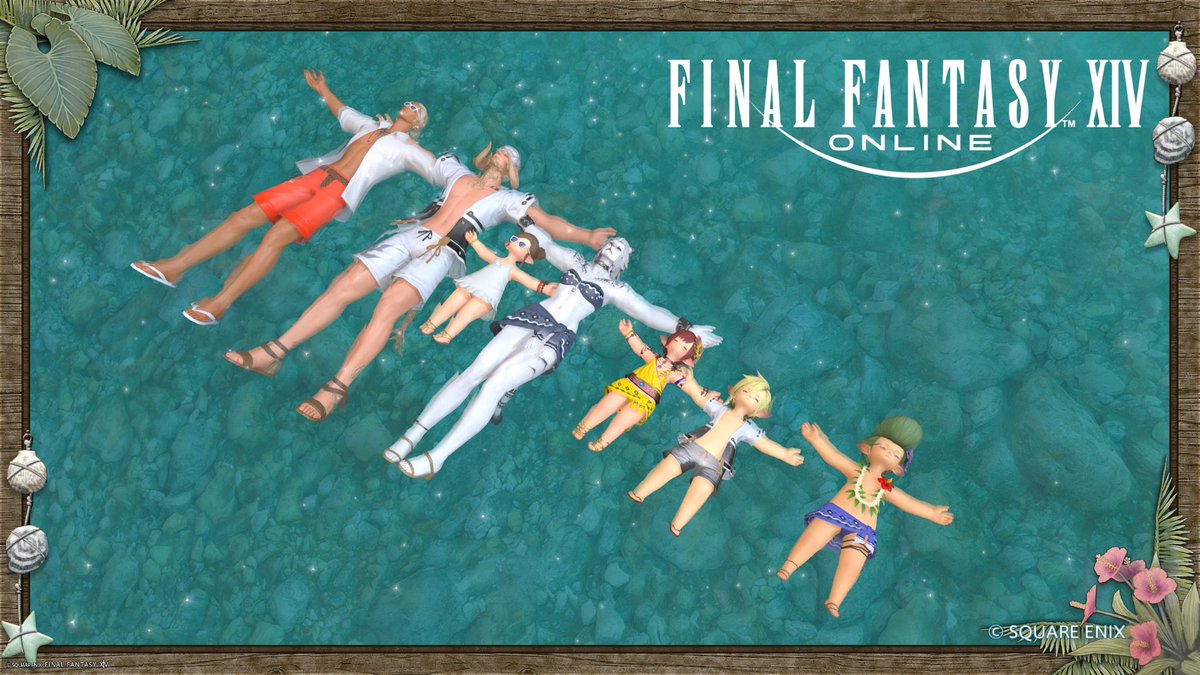 yucha777's tweet photo. クレセントアイルの息抜きに夏を満喫してみた🌴🌺✨

 #FF14 https://t.co/Qqc6MDa963