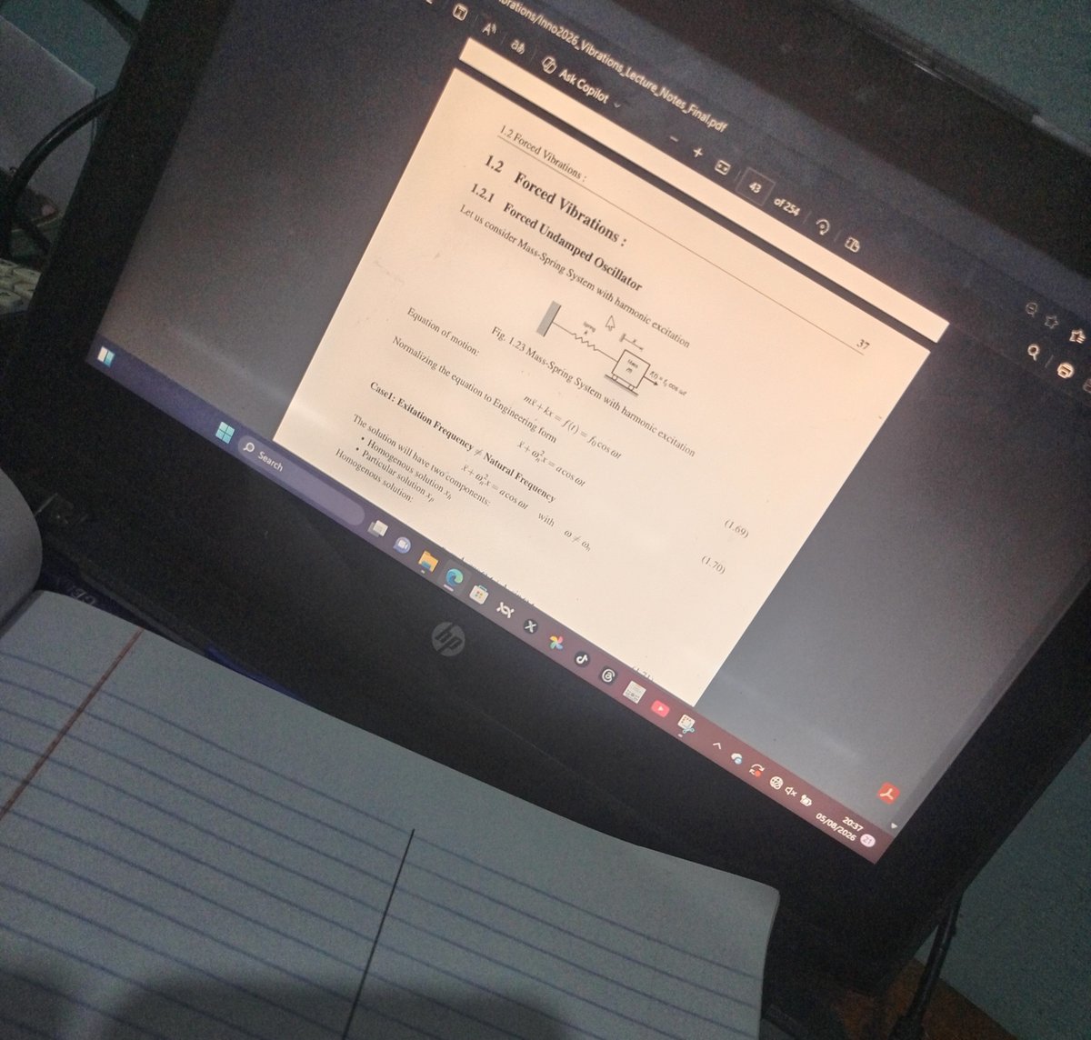 calcke_'s tweet photo. Studying vibrations for 10+ hours straight while listening to the other side. https://t.co/VLb6BjoMVp
