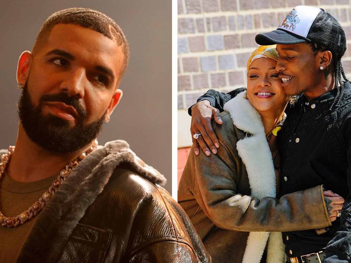 headnavy's tweet photo. The COMPLETE timeline of Drake beefing with ASAP Rocky over Rihanna.

A THREAD 🧵 https://t.co/kw6QF9Cog5