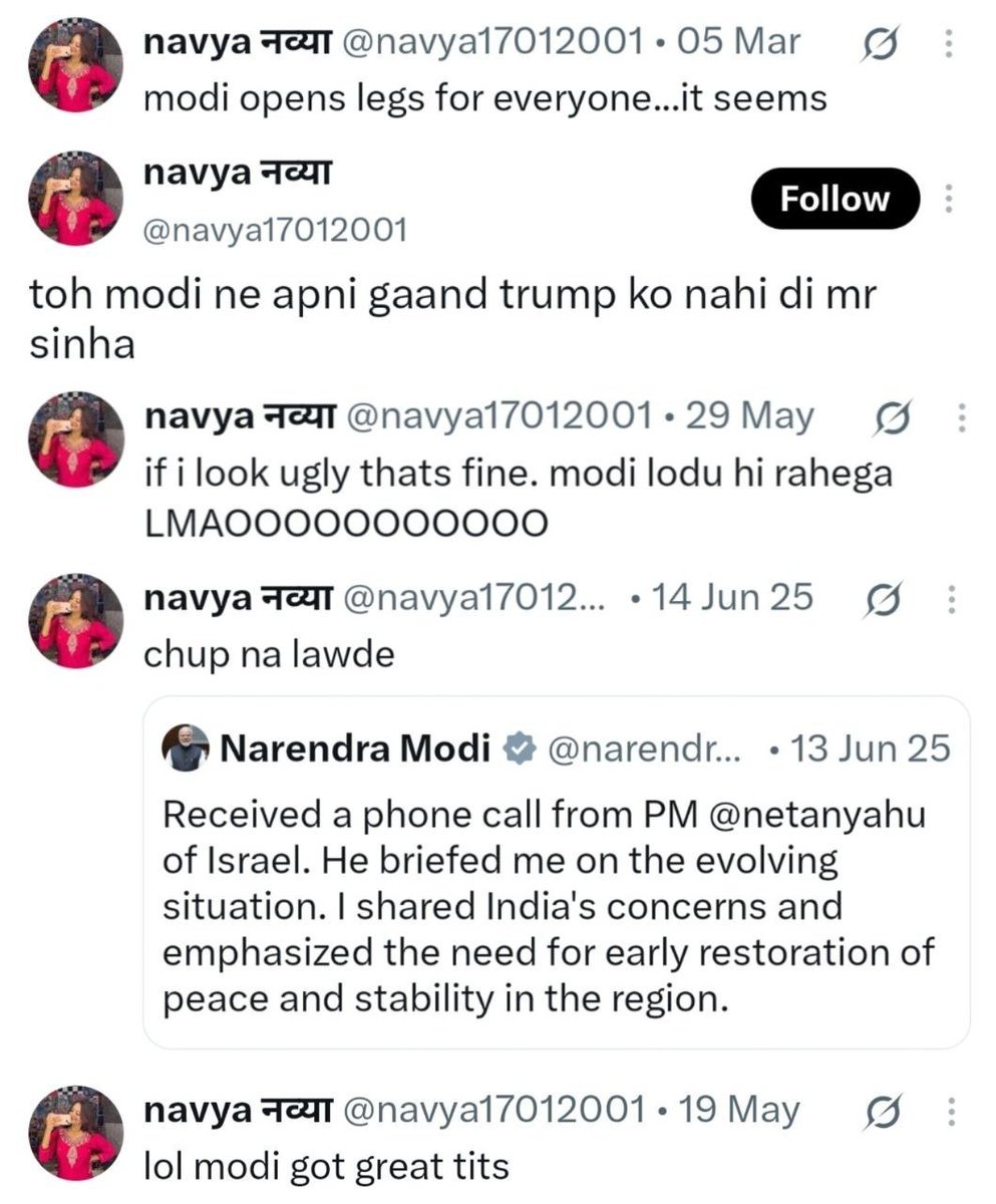 HimalayPutra_'s tweet photo. @gauravsabnis @RanvirShorey And what about abusing Prime Minister Mr. sucker? https://t.co/VNwYaWpnvD