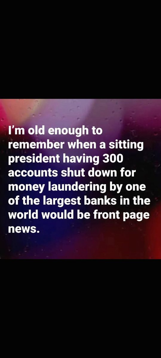 cstarkey88's tweet photo. I asked Grok to fact check this.
#MAGA #Trump #factchecked
Mostly true on the core event, with important caveats on timing, wording, and implications.
The X post (from August 5, 2026) features an image stating: “I’m old enough to remember when a sitting president having 300 accounts shut down for money laundering by one of the largest banks in the world would be front page news.” It refers to recent reporting on Capital One and Trump Organization accounts.
Key facts
Accounts closed**: Capital One closed more than 300 (plaintiffs in related litigation cited roughly 385) accounts linked to the Trump Organization, the Donald J. Trump Revocable Trust, Eric Trump, and affiliated businesses (including properties such as a golf course and winery) in 2021. Notice was given in March 2021, with closures proceeding after notice periods and extensions.
Stated reason**: In a late July 2026 court filing ( seeking dismissal of a 2025 Trump Organization/Eric Trump lawsuit alleging political “debanking” after the January 6, 2021, Capitol events), Capital One said the closures followed “months of analysis and a careful review” by its anti-money laundering (AML) team “in accordance with bank policies and regulatory guidance.” It cited transaction patterns “among the types of activity flagged by federal banking guidance.”
No accusation of actual money laundering: Capital One has **not accused the Trump Organization or related parties of committing money laundering or any specific illegal activity. The filing frames it as a risk-based compliance decision; details of the review remain limited/confidential. Snopes rated a similar circulating claim “True” while noting this key context and the approximate account numbers.
Timing: The closures occurred in 2021, after Trump left office (January 20, 2021). He was **not a sitting president at the time. The bank’s public explanation of the AML rationale emerged in 2026 court documents, while Trump is the sitting president (second term). The post’s phrasing (“a sitting president having 300 accounts shut down”) blends the past action with the current officeholder and news cycle.
The bank**: Capital One is a major U.S. bank (roughly top 6–10 by U.S. assets after its Discover acquisition, with assets in the ~$650–670 billion range). Globally, it ranks far lower (around the 60s by total assets in recent S&P Global-style rankings dominated by large Chinese and other international banks). Calling it “one of the largest banks in the world” is an overstatement, though it is a significant institution.
Media coverage**: The 2026 disclosure has been reported by major outlets including AP, Reuters, CNN, The Independent, Bloomberg, and others in early August 2026. It is not being ignored, though whether it qualifies as dominant “front page news” is subjective and depends on the outlet and day.
Overall assessment
The post accurately captures that Capital One closed hundreds of Trump-linked accounts and later attributed the decision to AML review concerns. It is imprecise or misleading in presenting the closures as occurring while Trump was a sitting president, describing them as definitively “for money laundering” (rather than a bank’s internal risk/compliance decision without a public finding of actual laundering), and in the absolute scale of the bank. The complaint about media attention is an opinion rather than a verifiable factual claim.
The underlying story is real and stems from ongoing litigation in which the Trump side alleges political motivation and Capital One asserts standard AML compliance procedures. No public evidence has established that the accounts were used for proven money laundering.