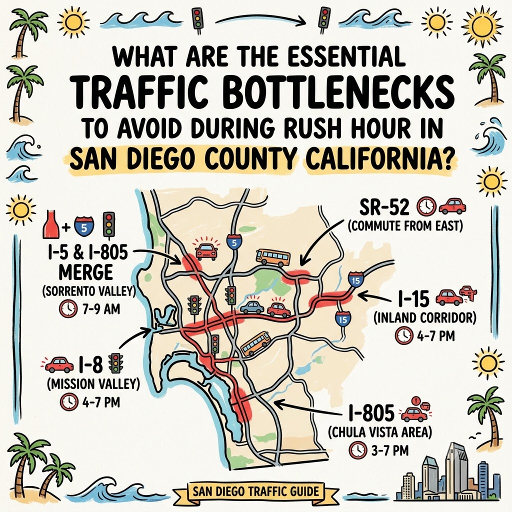 trendingwwwandw's tweet photo. π+β³+πΊοΈ+β οΈ+π΄+βοΈ+π+π§+β¬οΈ+π
What are the essential traffic bottlenecks to avoid during rush hour in San Diego County California?
#SanDiegoTraffic #SDTraffic #SDCommute #RushHourSD #Bottlenecks #TrafficAlertSD #CaliforniaTraffic #WorstTraffic https://t.co/EKfcX5zvT5