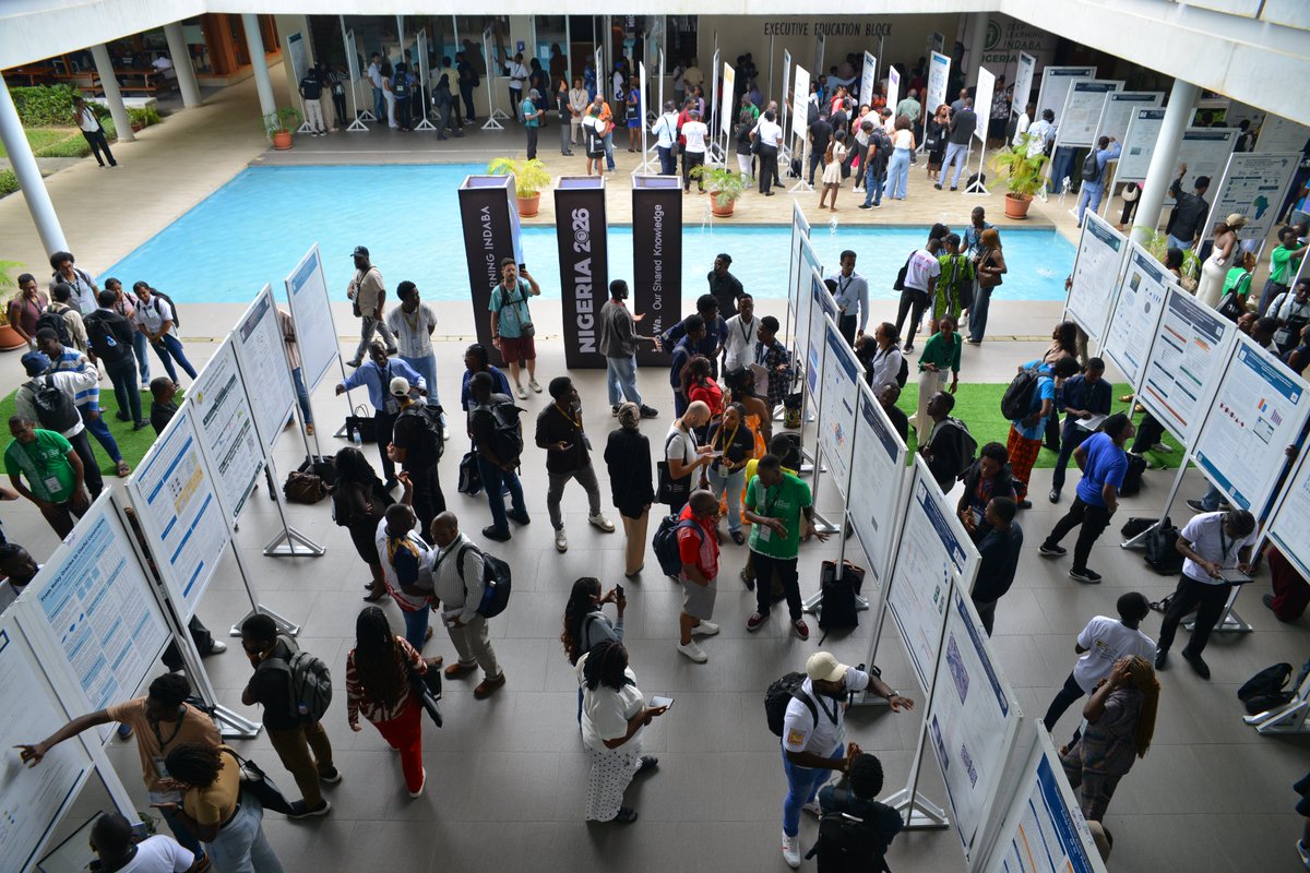 DeepIndaba's tweet photo. This is what sovereign intelligence looks like.

The #DLI2026 poster session is alive with it, researchers standing beside their work, mid-idea, mid-breakthrough, ready for the next question. Every poster is someone's months of work, someone's late nights, someone's conviction that Africa will not just use AI, but own it, shape it, and build it on its own terms.

That is what Ìmọ̀ Wa, our knowledge, our intelligence, is all about. And here in Lagos, that future is not a slogan. It is standing right in front of you, ready to explain its methodology.

This is what building looks like. This is what belonging looks like. This is the Indaba.
To everyone who presented, who asked, who listened, who showed up: you are sovereign intelligence in motion, and you are the reason this community keeps growing. 🌳

#DLI2026 #DeepLearningIndaba #SovereignIntelligence #ÌmọWa #AIinAfrica