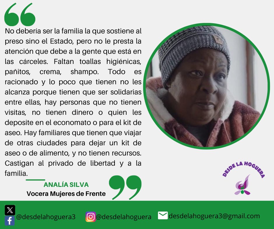 DesdeLaHoguera3's tweet photo. Sobre la situación de las #cárcelesecuador dialogamos con las voceras de @MujeresdFrente https://t.co/03b5DjC1od