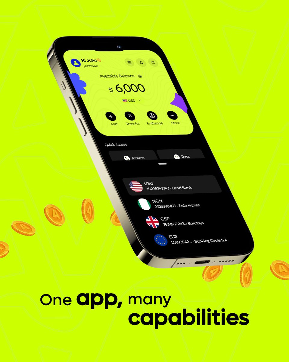 GoPremiumAfrica's tweet photo. GoFree changed everyday banking.
GoPremium unlocked global banking.
Today, they’re together as Axra.
One app with local & global accounts, savings, stablecoins, chat payments and more.
One app. Many capabilities.
Available now on the App Store & Google Play.
#Axra https://t.co/tKYBORW1SS