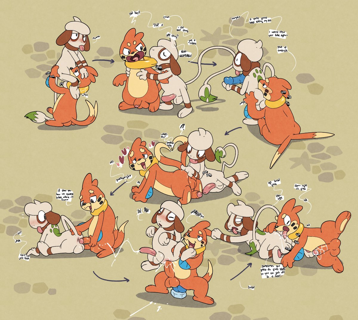 argonvile's tweet photo. 1/2 3-hour stream commission for anonymous

smeargle is too innocent for this world

buizel is not innocent enough for this world

i want a new world https://t.co/X4BRD2MRFw