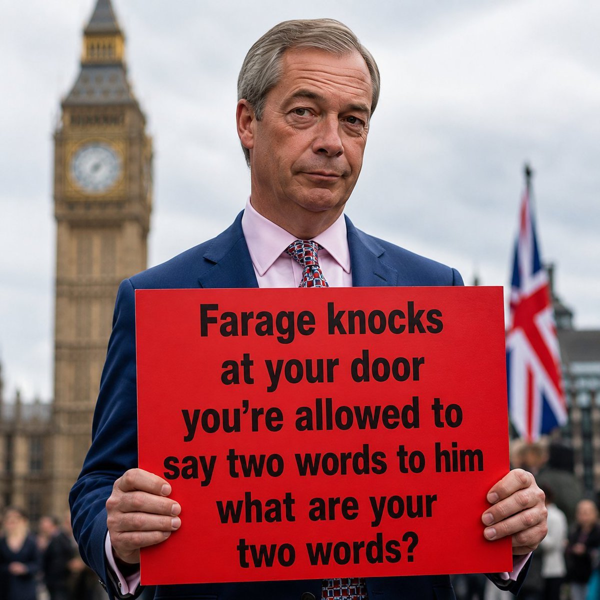 GlobalVerdict_0's tweet photo. 🇬🇧 Two words for Nigel Farage?

Comment below! 👇 https://t.co/dknXrqukWt