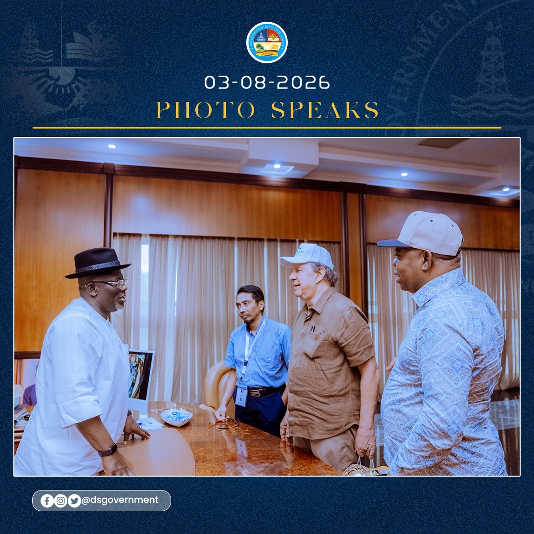 DSGovernment's tweet photo. Governor Sheriff Oborevwori has declared that Delta State is ready for business, assuring local and international investors of a peaceful environment, quality infrastructure, and an enabling climate for investment.

Speaking after receiving the Malaysian Ambassador to Nigeria, Brazilian investors, and other delegates at the close of the investment site tours during the Delta State Economic and Investment Summit 2026, the Governor commended the foreign partners for their active participation throughout the three-day summit.

He said the summit demonstrates Delta State’s commitment to diversifying its economy beyond oil, noting that ongoing investments in infrastructure and other critical sectors are creating opportunities for sustainable growth and attractive returns on investment.

Governor Oborevwori thanked the visiting investors for their confidence in Delta State and expressed optimism that the engagements would translate into lasting partnerships and investments.