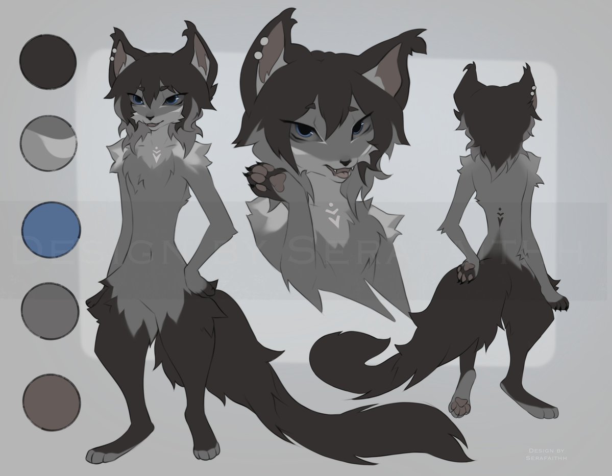 Serafaithh's tweet photo. First time trying making adopt auction! https://t.co/QKPvwXHe27

#adopt #auction #feline #anthro #Furry https://t.co/k0FE7jeQuW