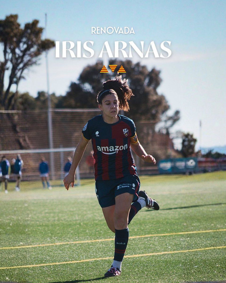 SDHuescaFem's tweet photo. OFICIAL | Iris Arnas continuará como azulgrana una temporada más.

➕ La capitana disputará su sexta temporada en el equipo. 

¡Siempre sin reblar, Iris! https://t.co/hvLPZLDgwK