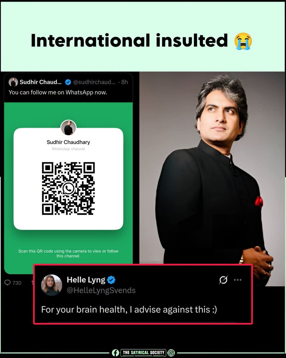 Gabbar0099's tweet photo. International embarassment of Godi Media 😅 https://t.co/JiXFi85Ttg