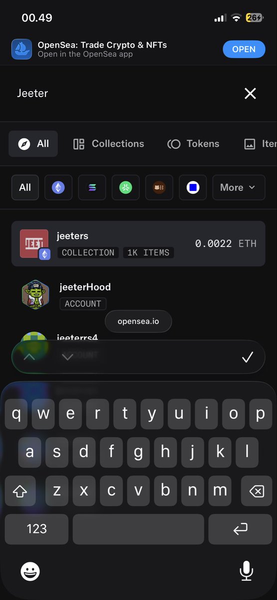 cryptopunxs's tweet photo. @0xjeeters_ It’s no longer hidden now. It appears in search results, and it also shows up on my profile.
@0xDonCrypto @tyretroo https://t.co/KoNSTfR1nf